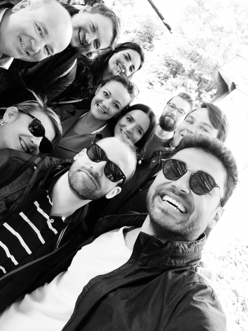 Matt’s farewell party